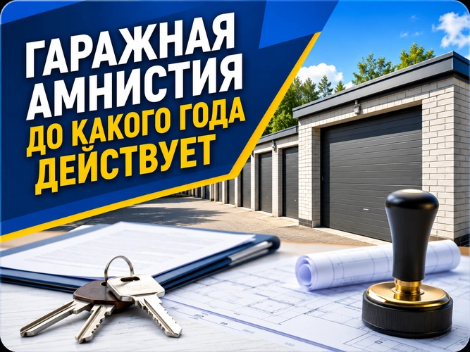 Гаражная амнистия: до какого года действует