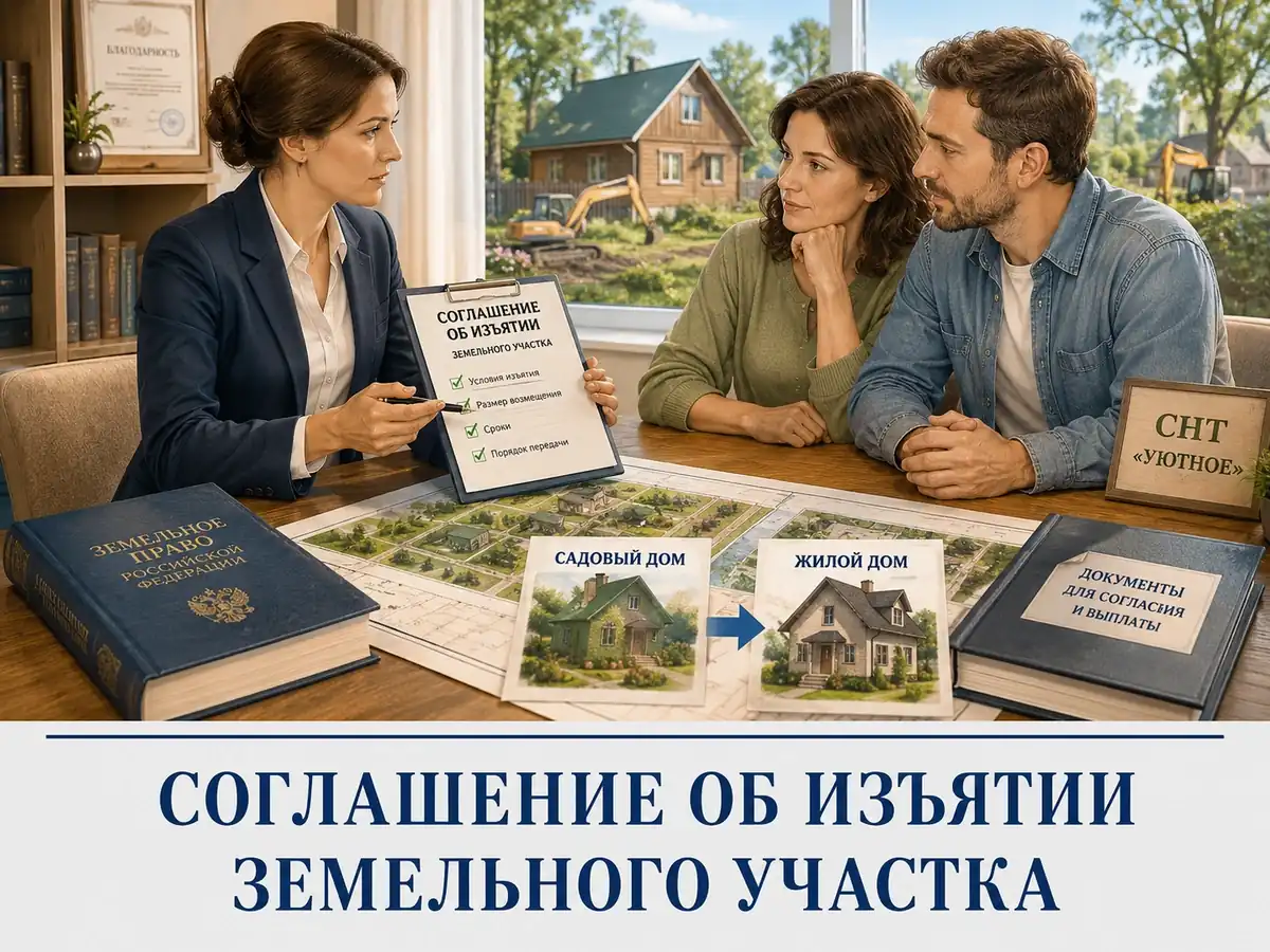Проверка соглашения об изъятии земельного участка